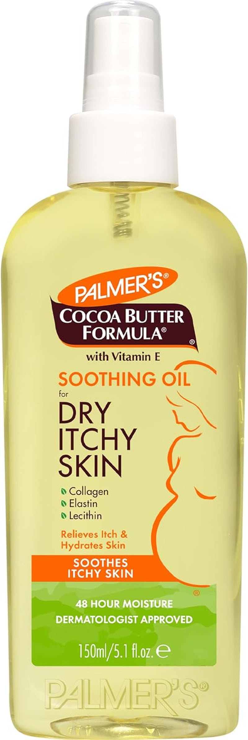 PALMERS COCOA BUTTER FORMULA SOOTHING OIL DRY/ITCHY SKIN 150 Ml 4050