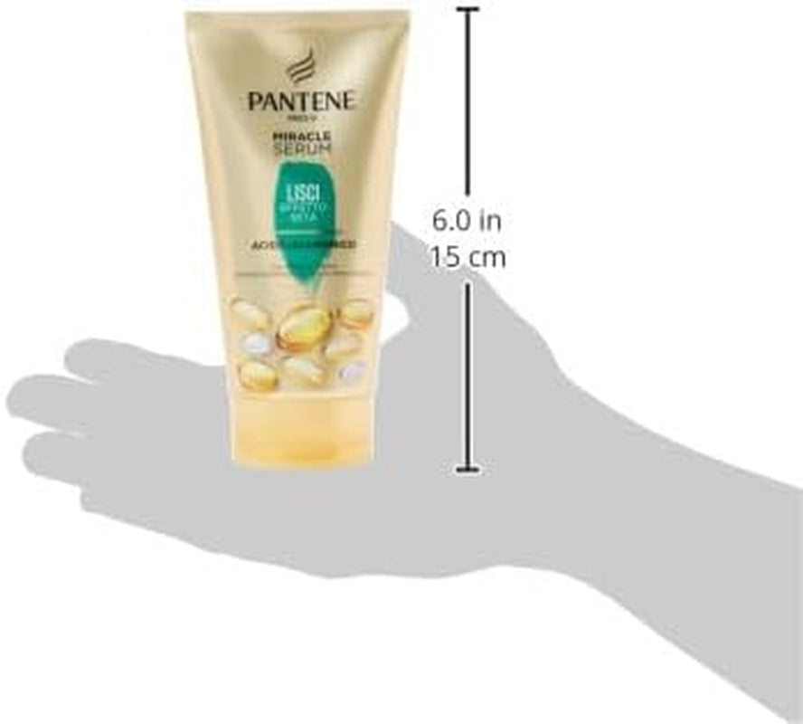 Acondicionador Pantene Pro-V De 3 Minutos Milagro, Suave Efecto Sedoso, Para Cabello Encrespado Y Mate, Tratamiento Intensivo Diario, 150 Ml