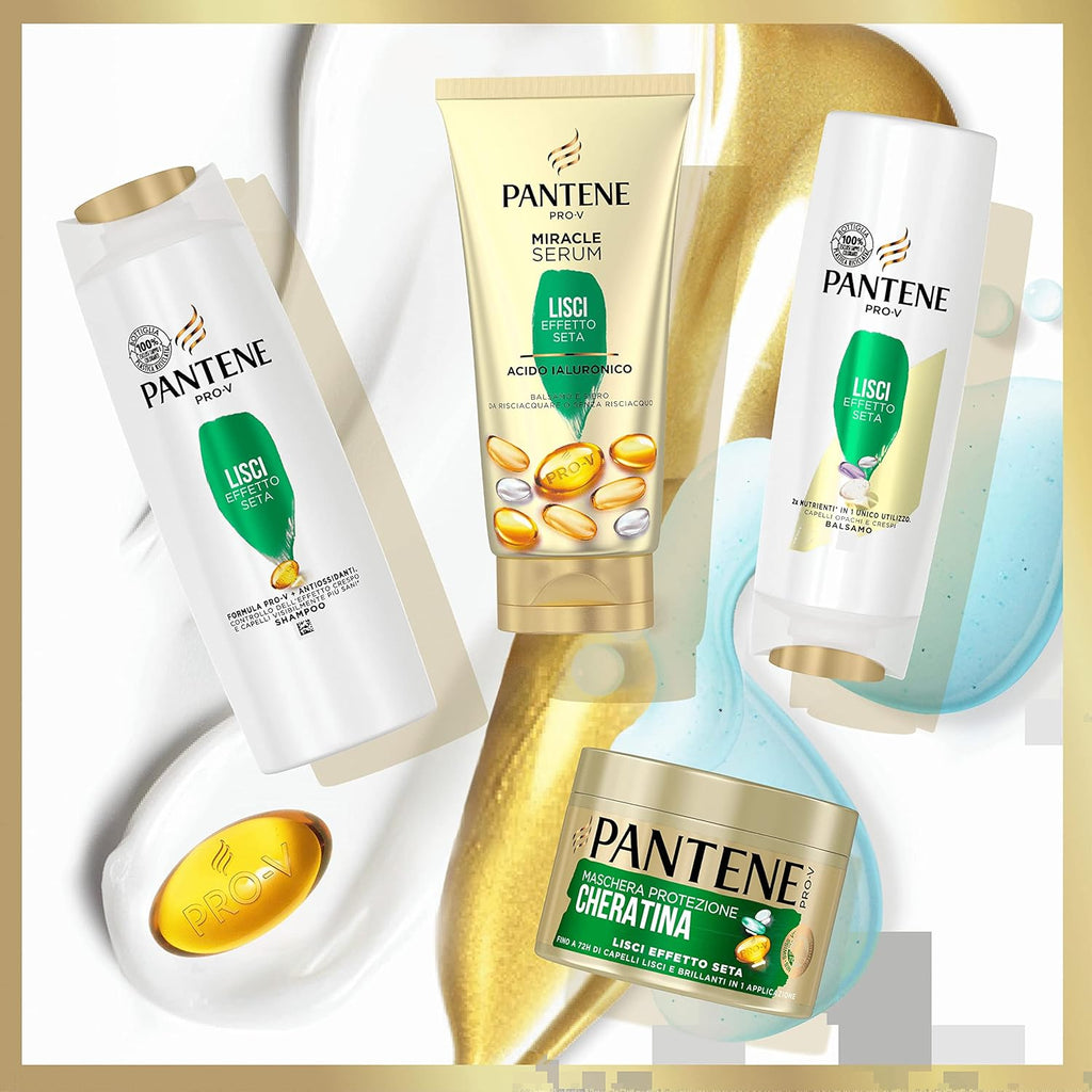 Acondicionador Pantene Pro-V De 3 Minutos Milagro, Suave Efecto Sedoso, Para Cabello Encrespado Y Mate, Tratamiento Intensivo Diario, 150 Ml