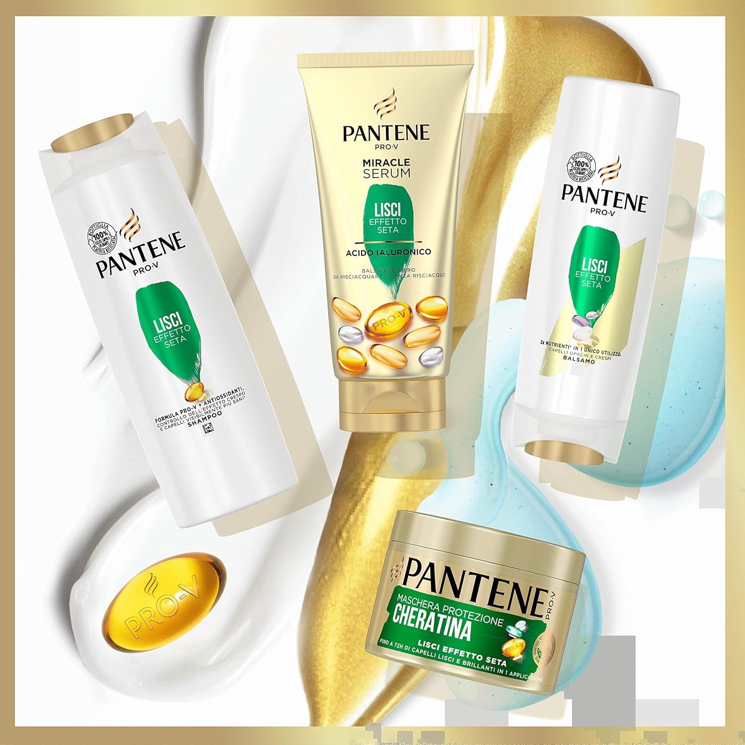 Acondicionador Pantene Pro-V De 3 Minutos Milagro, Suave Efecto Sedoso, Para Cabello Encrespado Y Mate, Tratamiento Intensivo Diario, 150 Ml