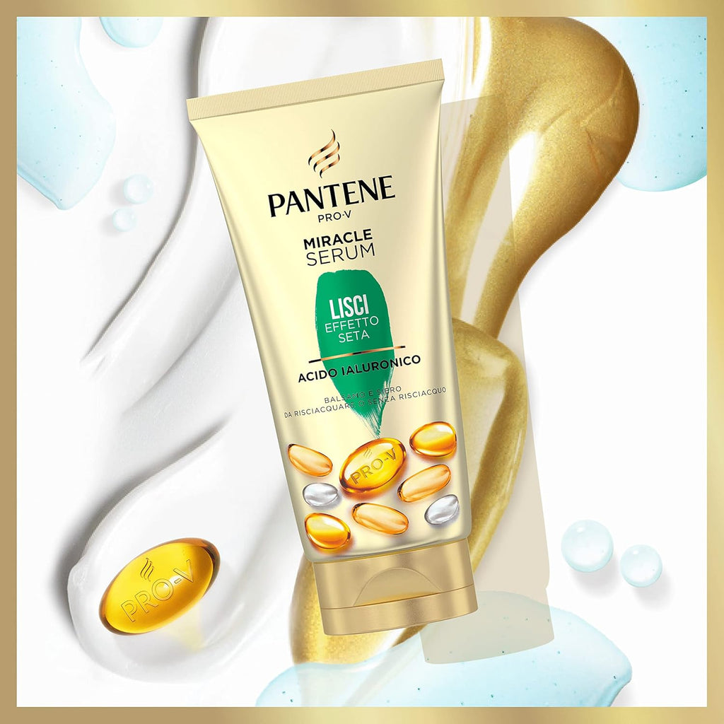 Acondicionador Pantene Pro-V De 3 Minutos Milagro, Suave Efecto Sedoso, Para Cabello Encrespado Y Mate, Tratamiento Intensivo Diario, 150 Ml