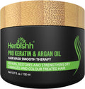 Herbishh Argan Hair Mask-Acondicionamiento Profundo E Hidratación Para Un Cabello De Aspecto Más Saludable Para Cabello Muy Seco, Débil Y Estresado, Sin Sulfatos, Sin Parabenos (150)