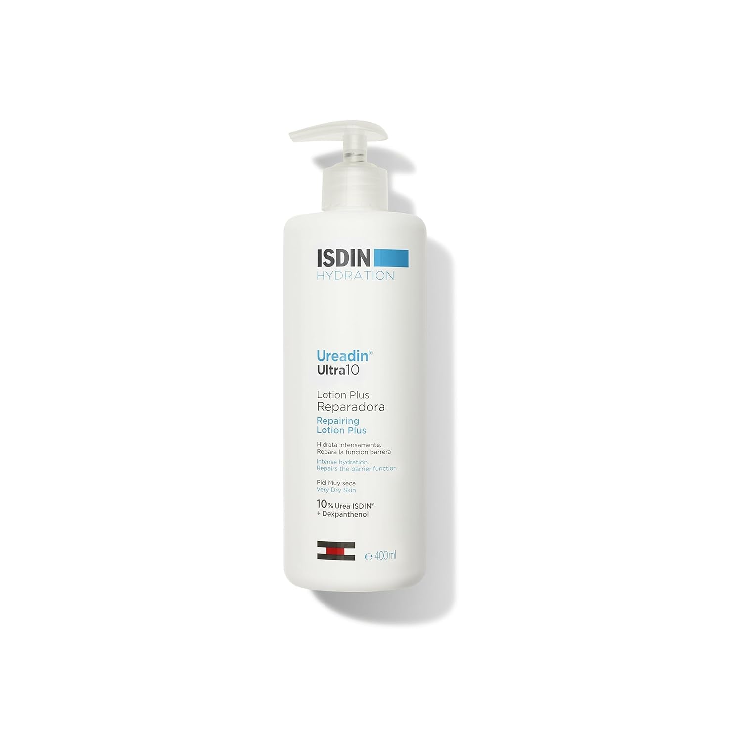 ISDIN Ureadin Ultra 10 Loción plus Reparadora, 400 Ml (Paquete De 1)