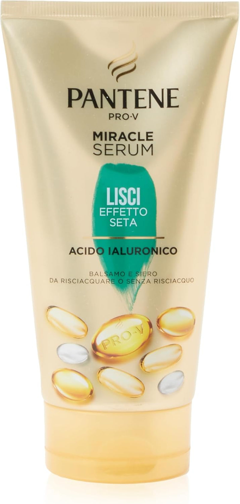 Acondicionador Pantene Pro-V De 3 Minutos Milagro, Suave Efecto Sedoso, Para Cabello Encrespado Y Mate, Tratamiento Intensivo Diario, 150 Ml